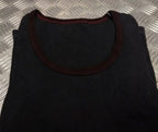 Genuine British Issue PTI Training overdyed long Vest With Maroon Trim