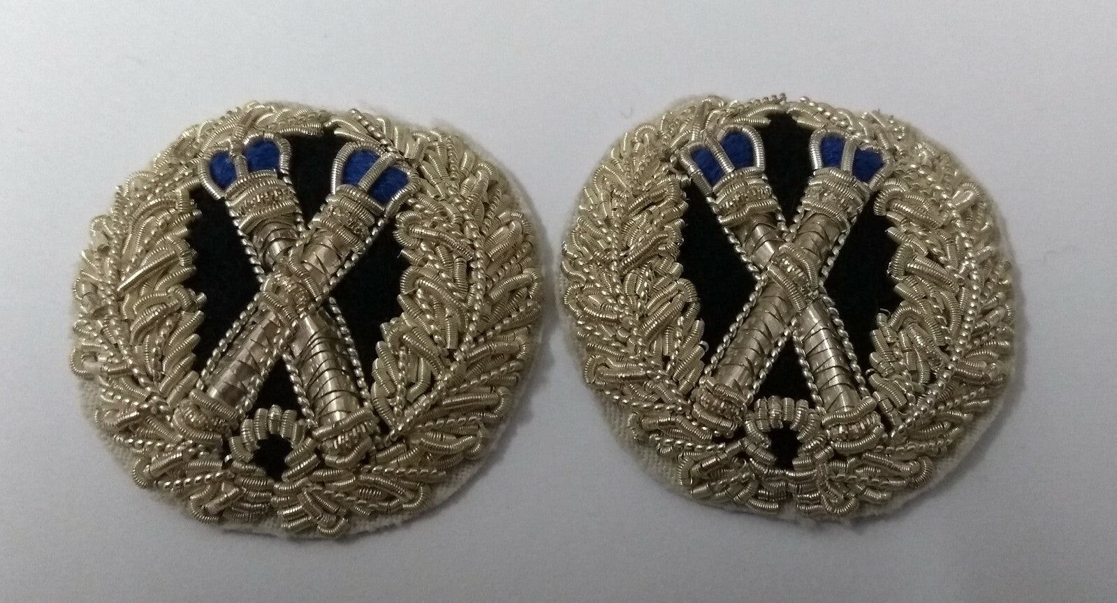 Genuine British Made Braided Tip Staff Senior Rank Shoulder Insignia ASPS442