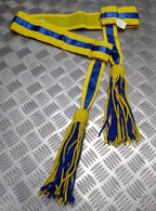 Hong Kong Waist Sash & 2 Tone Tassels Also For Ceremonies Parade & Awards
