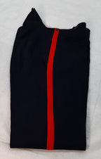 No1 Dress Trousers British Army Blues Pattern RMAS With 1" Red Stripes W35"