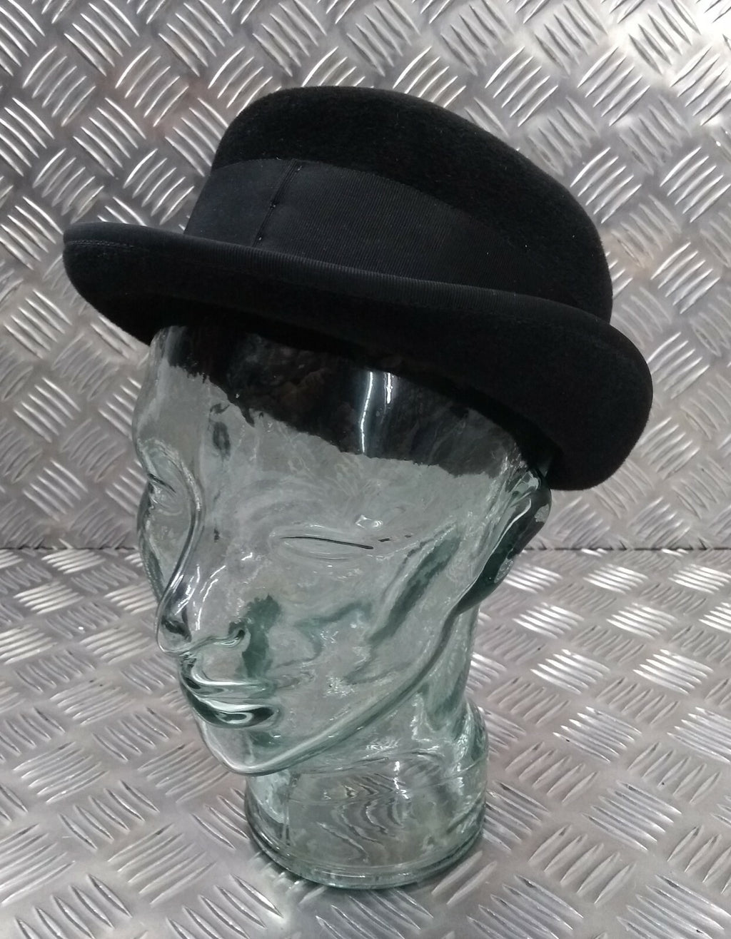 Trilby / Porkpie / Fedora Style Black Felt Hat UK Made Failsworth Medium FWS1