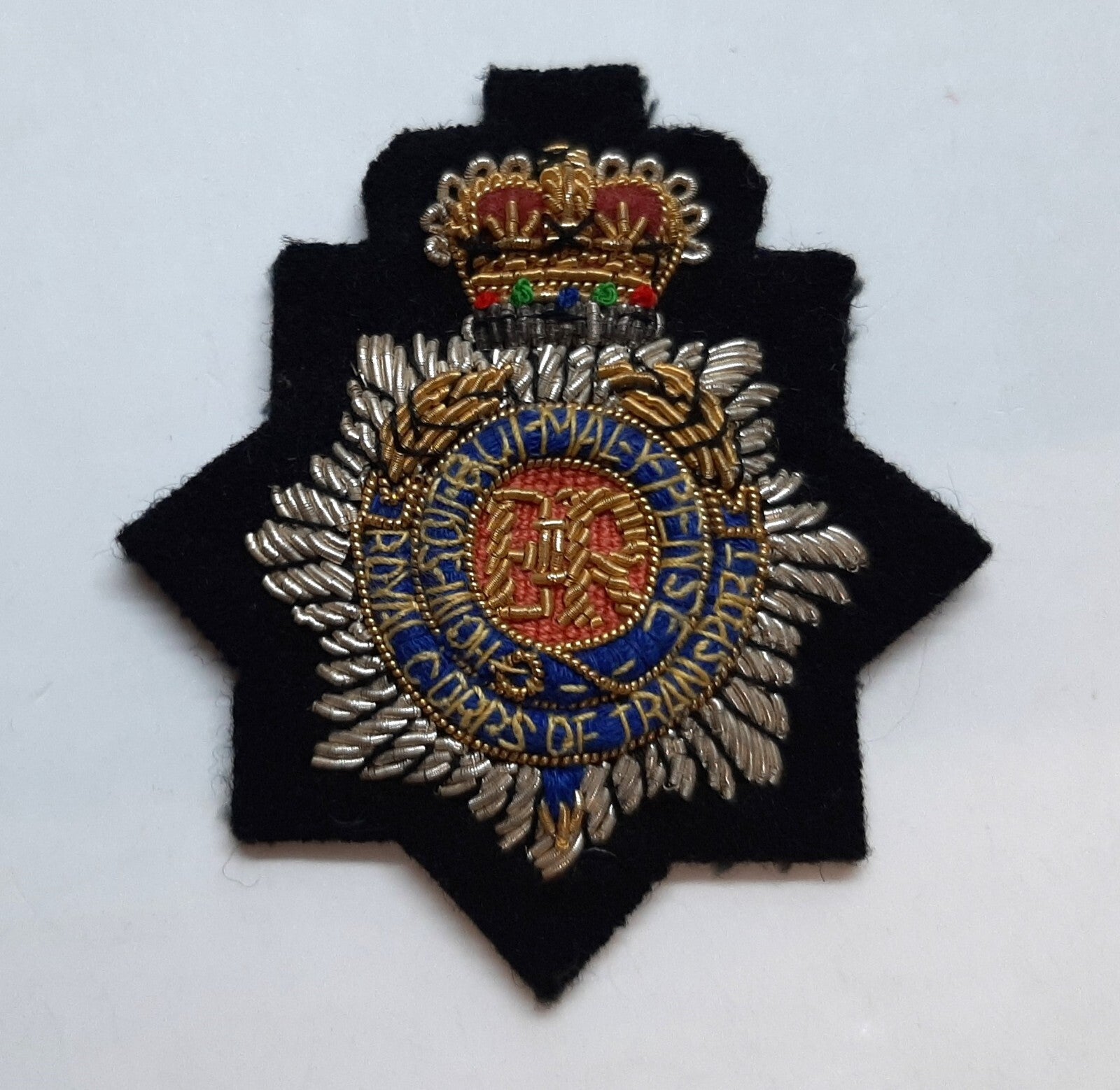 Vintage RCT Cap Badge British Army Old Pattern The Royal Corps of Transport