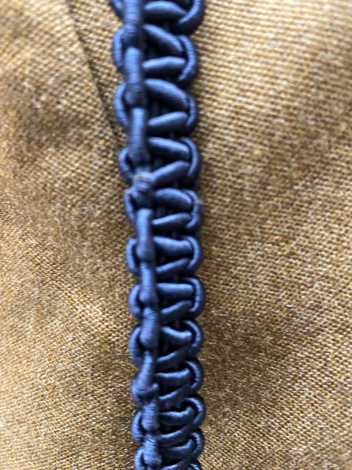 British Royal Signals / Royal Engineers Plaited Silk Lanyard