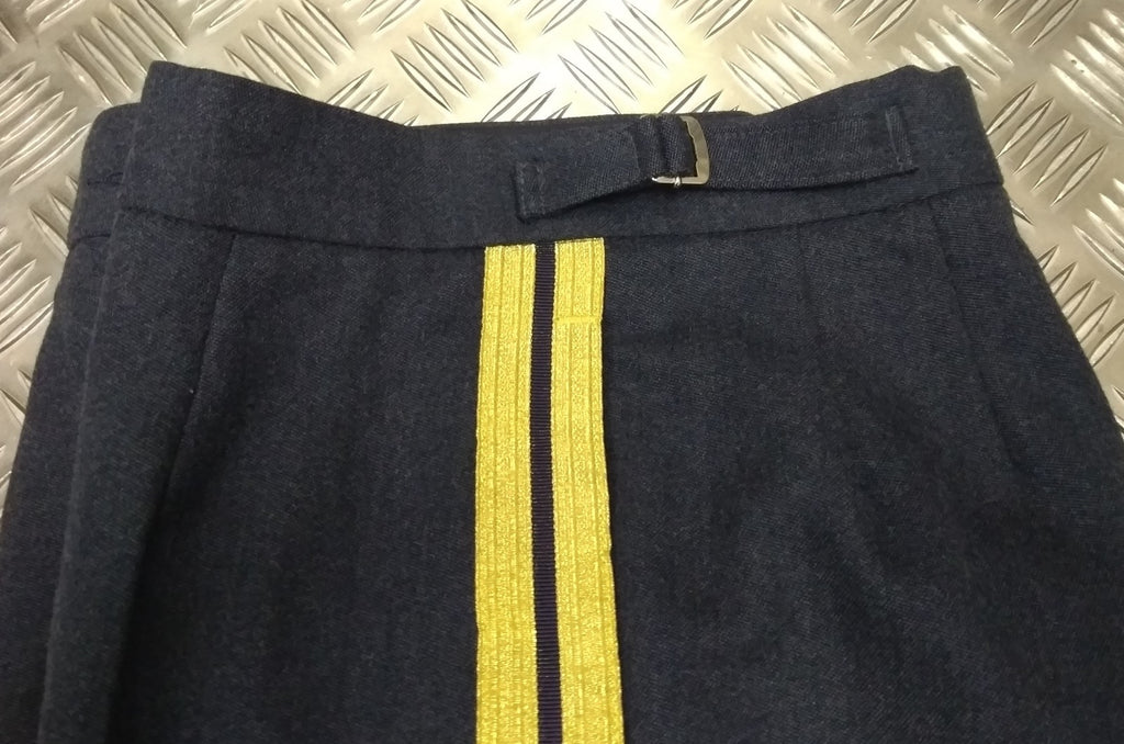 Bands Slacks RAF Royal Air Force Blue Grey with Stripes Musician & Bandmasters No9 Asst