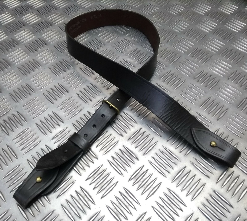British Issue Sam Browne Leather Cross Over Shoulder X O Strap