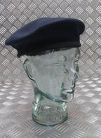 Abu Dhabi Beret Dark Blue Hobson of England Lined Wool Uniform Cap New Old Stock