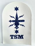 Royal Navy Tactical Submarine TSM Leading Rate Blue & White Qualification Patch