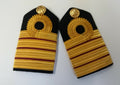Genuine Canadian Naval Female Gold Wire Rank Shoulder Boards Epaulettes LFS13
