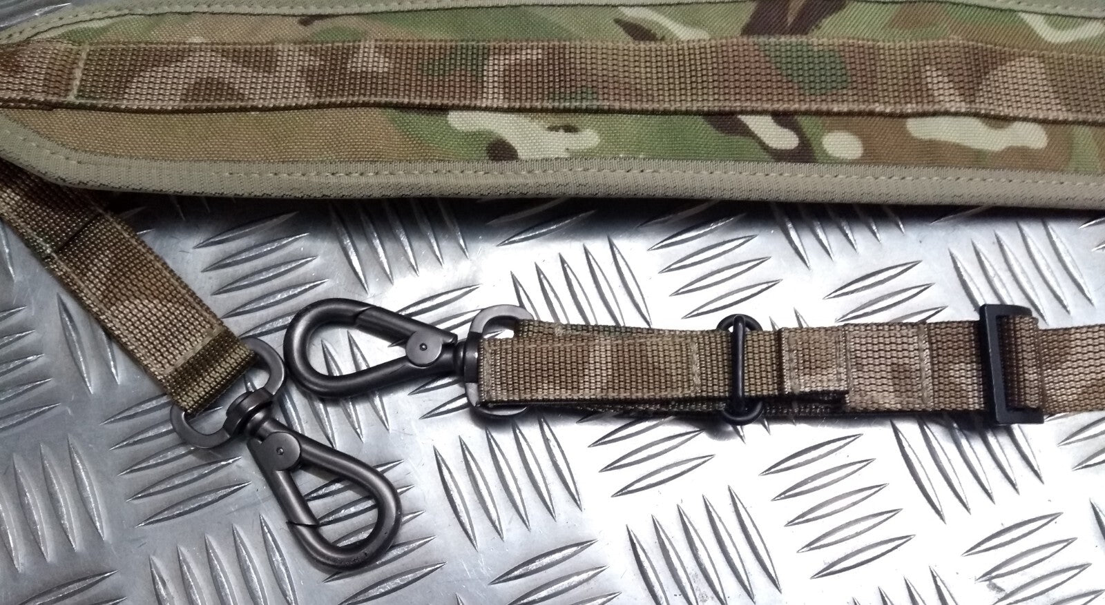 MTP Sling General Purpose Multicam Padded Shoulder Strap With Dual Snap Hook