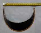 British Army Guards No1 Dress Hat Peak / Visor Patent with Brass Edging NOS