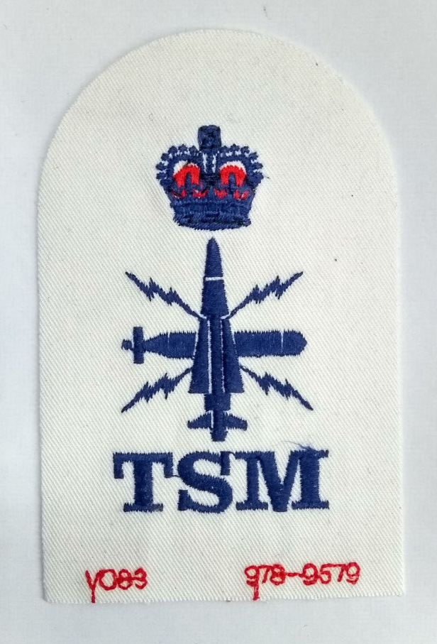 Royal Navy Tactical Submarine TSM Chief Petty Officer Qualification Patch