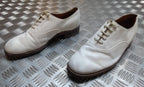 Naval White Shoe British Navy Tropical Officers Dress Uniform By Sanders UK 8