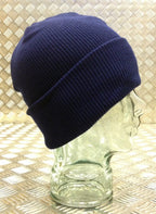 BLUE Tight Knit Beanie Hat / Watch Cap - One size - BRAND NEW