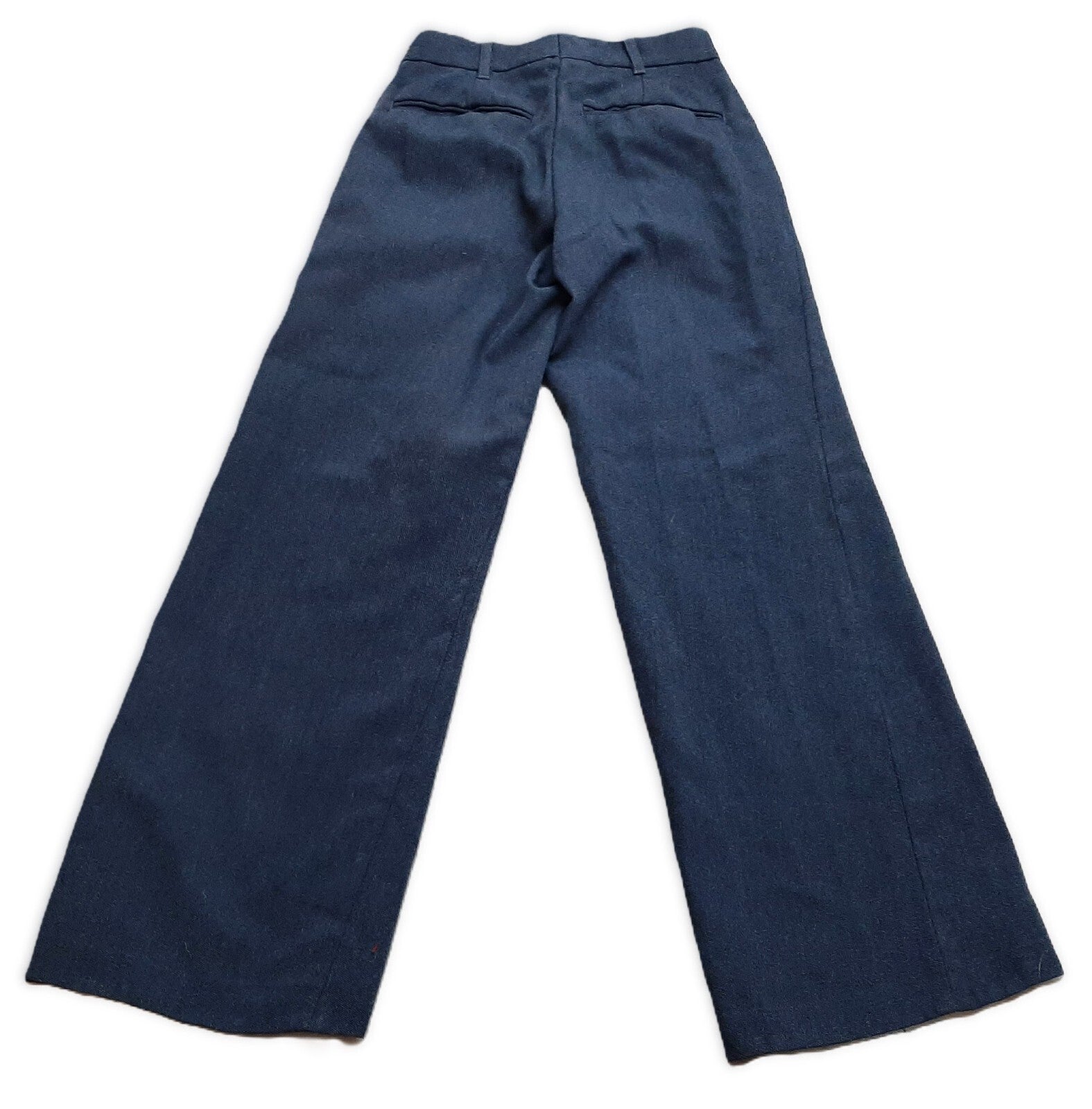 Vintage Trousers RAF Royal Air Force Dress Old Pattern Air Force Blue Grey Colour Waist 24"