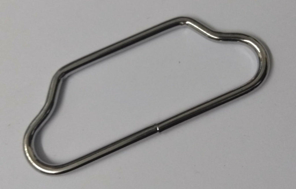 Genuine British SD Issue Chrome Parade Belt Buckle Retainter / Latch / Clasps X2