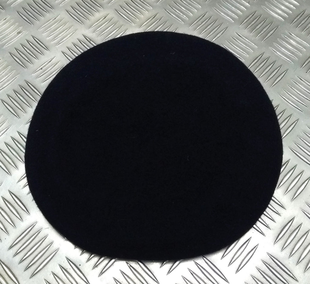 Navy Blue Beret Wool Genuine Hobson London Manufactures Sample 57cm