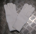White Waffle Gloves Liners Issue UK Made Size Medium / Large NEW