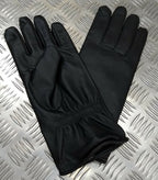 Black Leather General Service Soft Lined Duty Gloves Medium 8/8.5