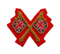 Mess Kit Badge Recruitment Sergeant British Army Hand Embroidered Arm Patch