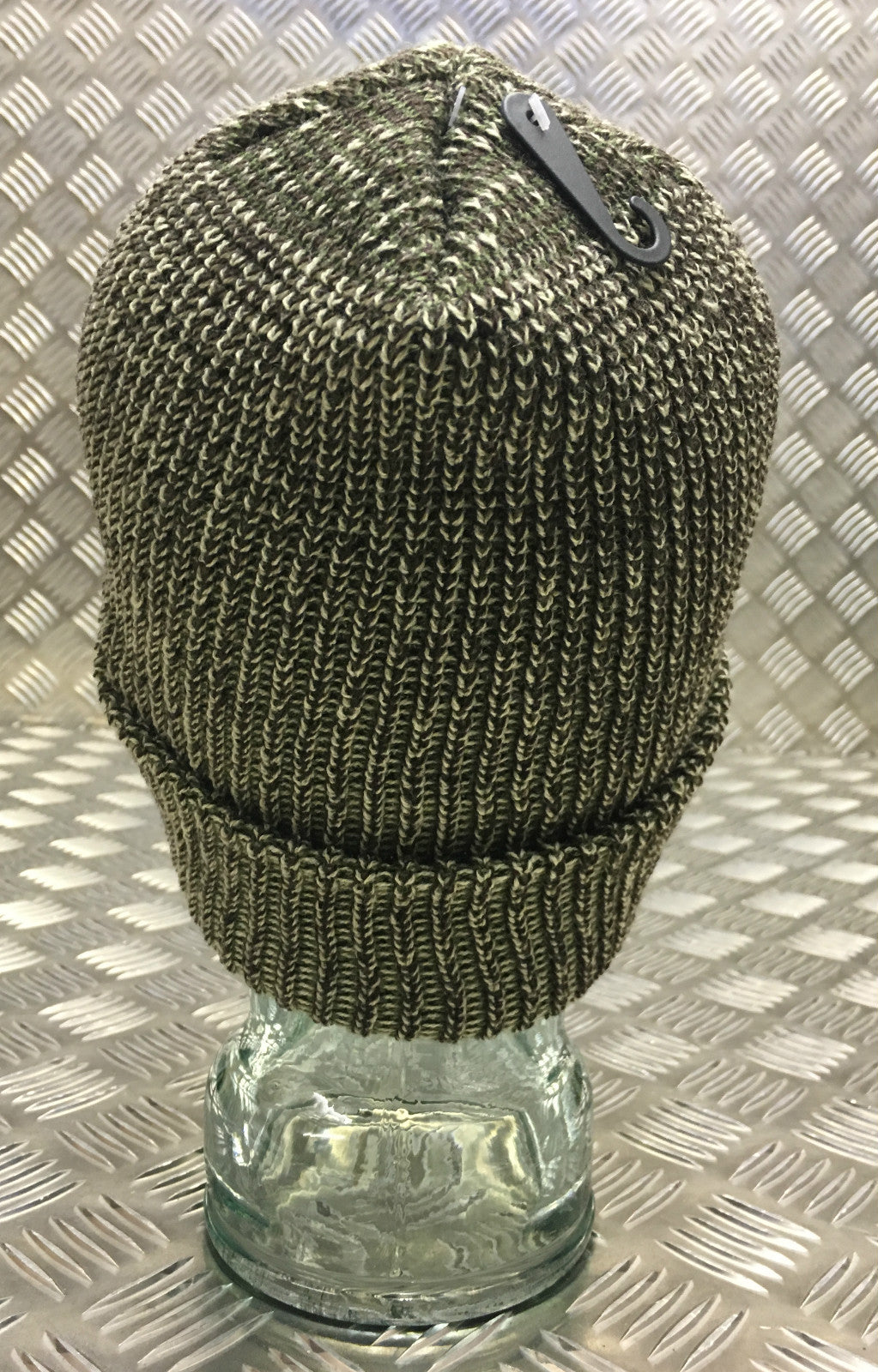 Beanie Hat / Watch Cap / Skull Cap. Green Camouflage - One size - BRAND NEW