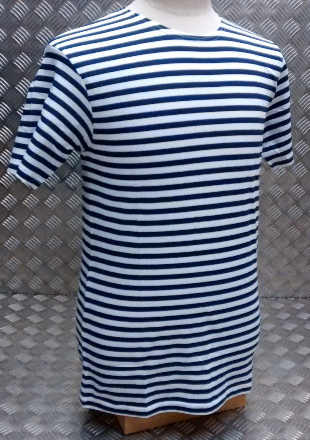 Russian / Soviet / USSR / CCCP Short Sleeve Stripy Sailors Telnyashka T-Shirt