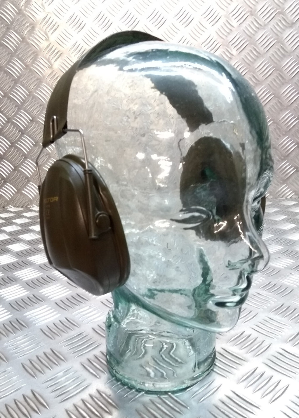Army Ear Defenders Green Protectors Fold Away British NSN Specification EN352