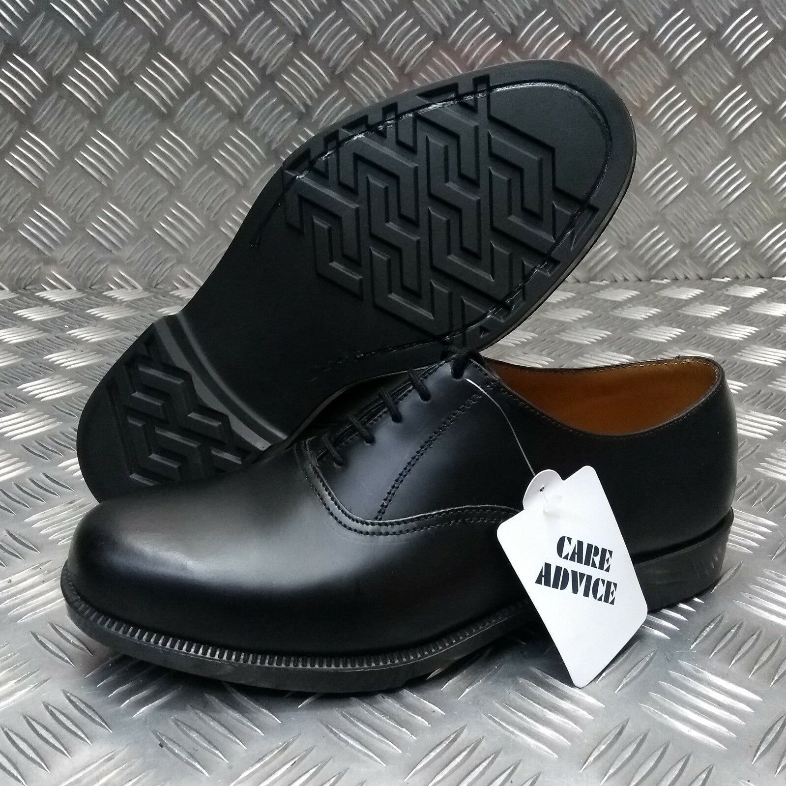 Black Parade Shoes Genuine British No Toe Cap DMS Sole - NEW