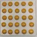 Royal Highland Fusiliers RHF Queen's Crown Insignia Blazer Buttons 22L x25