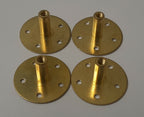 Genuine British Army Issue Standard Screw Base Button Mount 5 Hole ASBT298
