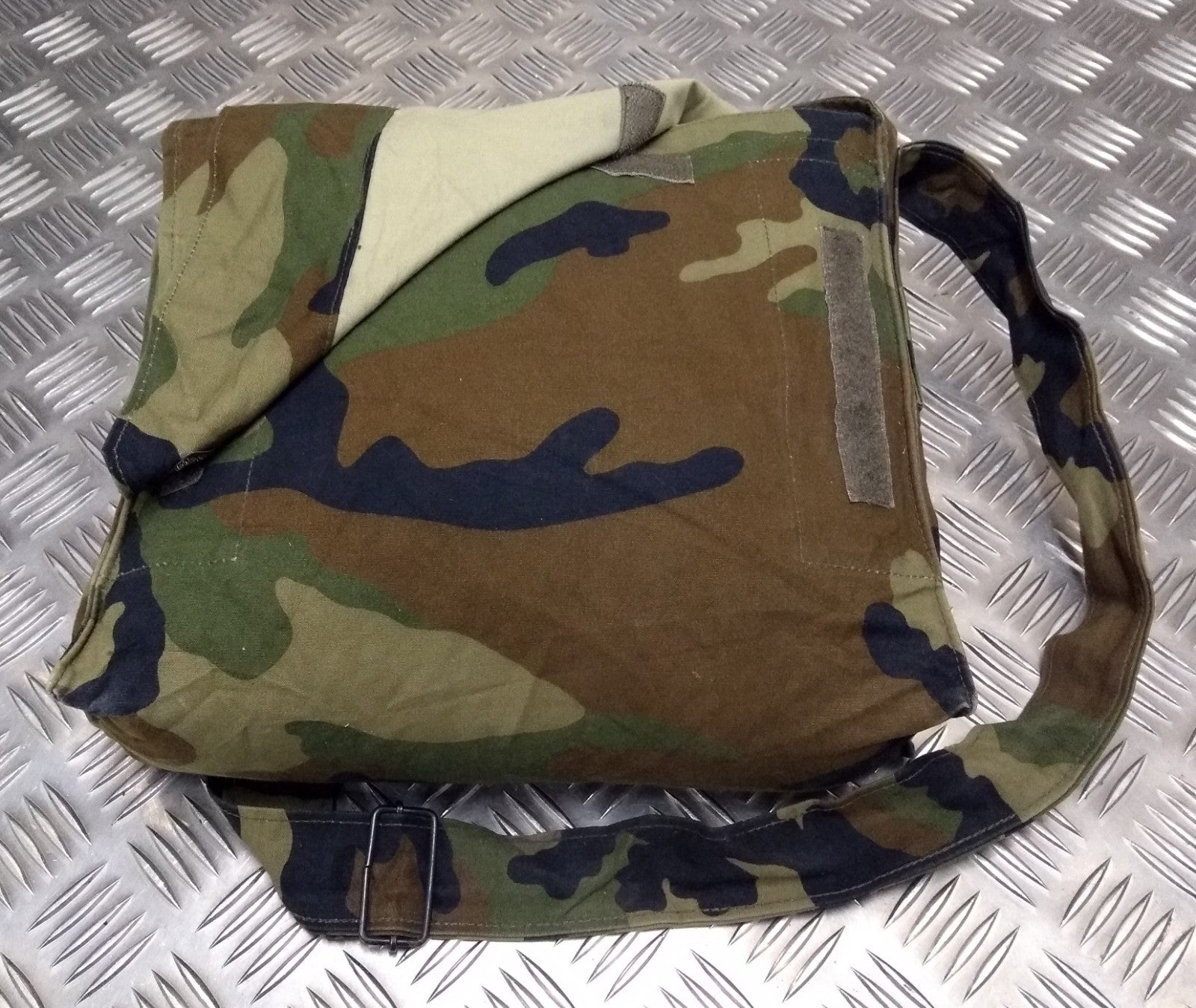 Woodland Camouflage Lightweight Compact Shoulder Bag