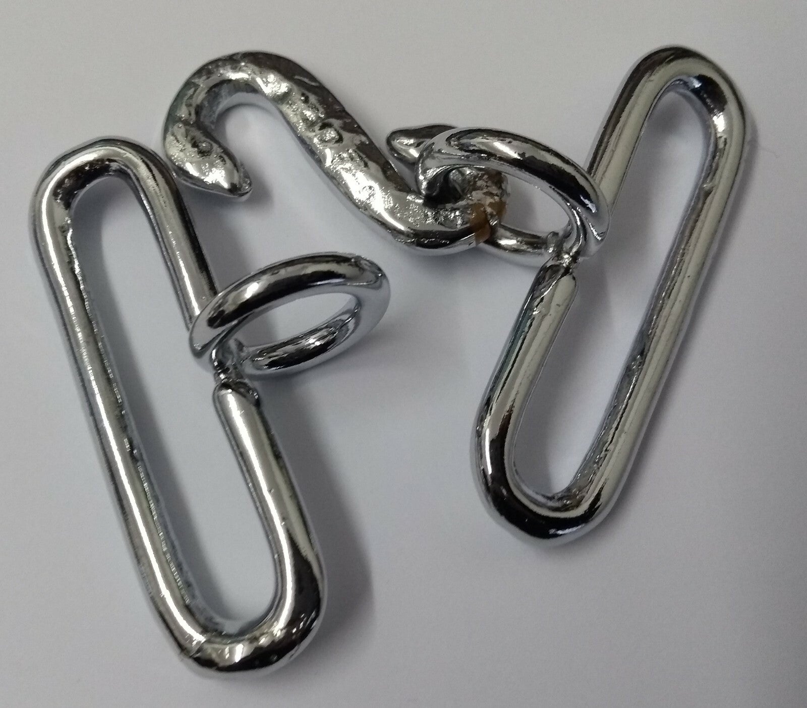 Genuine British Issue Chrome Plated 2" Snake Belt Buckle Set STD56