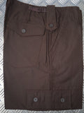 BROWN Military Style Combat Cargo / Utility / Field Trousers Size 24"-28" - NEW