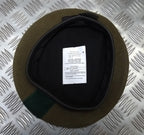 Mercian Beret Khaki Green Wool British Size 57cm