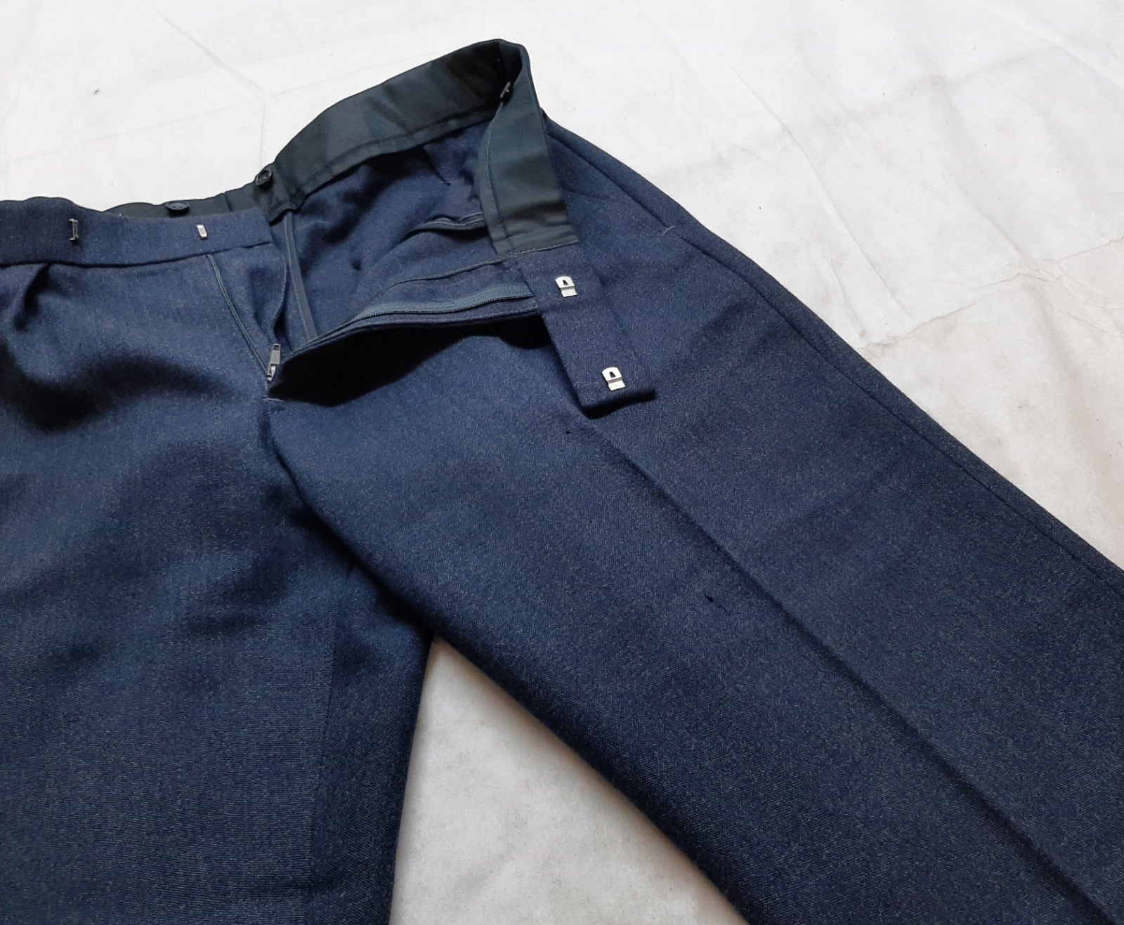 Dress Trousers RAF Royal Air Force Blue Grey Colour OFCs Type Waist 36" Short