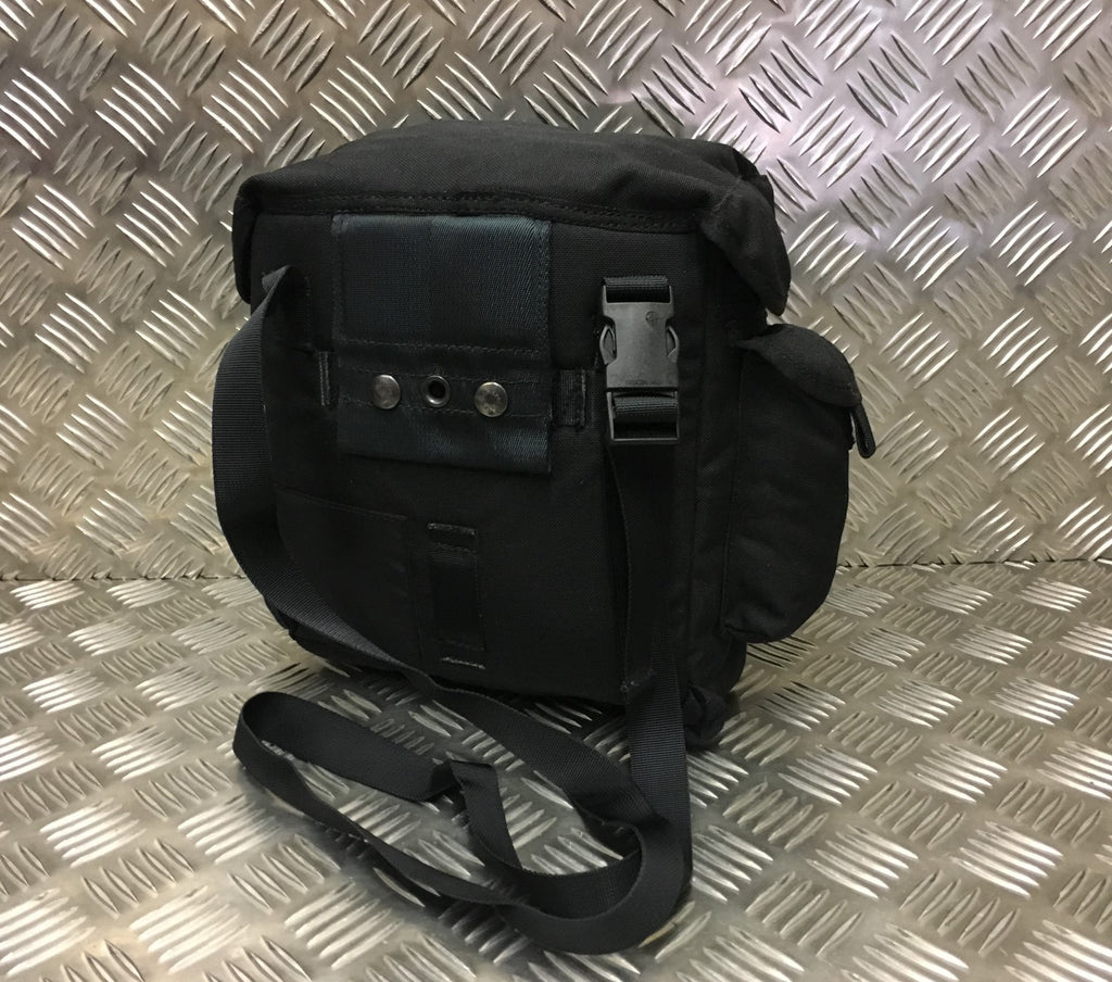 Genuine Military Style Stealth Black Tactical Haversack / Bag PLCE NEW