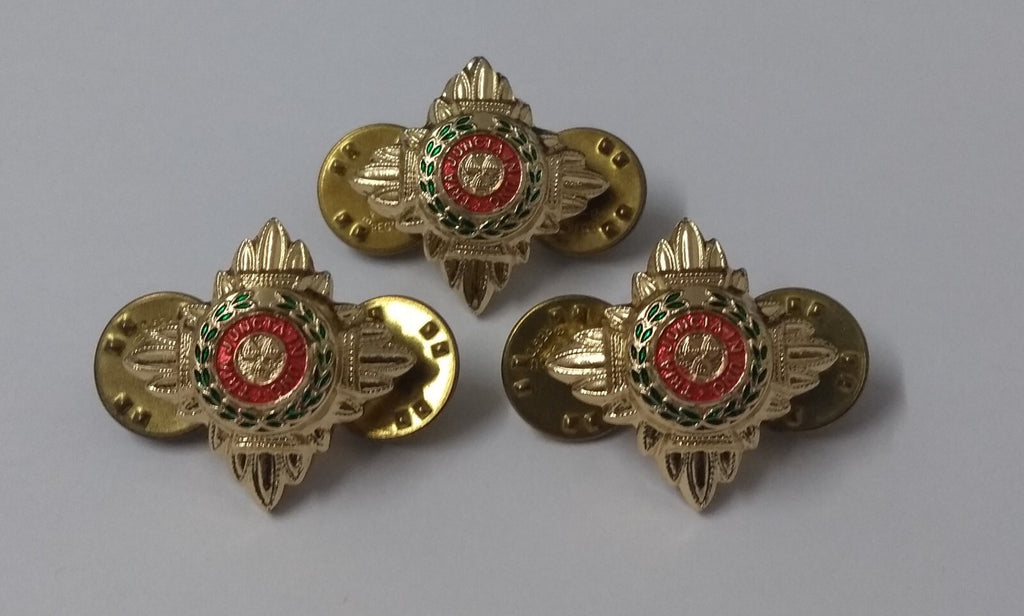 Officers Rank Pips Bath Stars Tria Juncta In Uno 5/8" British- NEW