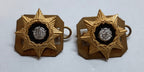 Vintage Collar Badges British Army The Prince of Wales Own Regiment of Yorkshire
