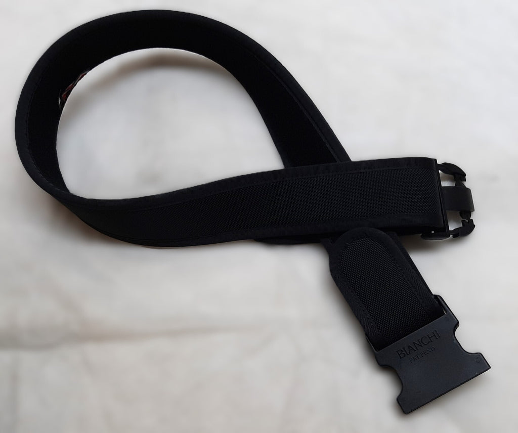 Black Waist Belt Duty Load Carrying British Bianchi Cordura 3 Point QR Buckle