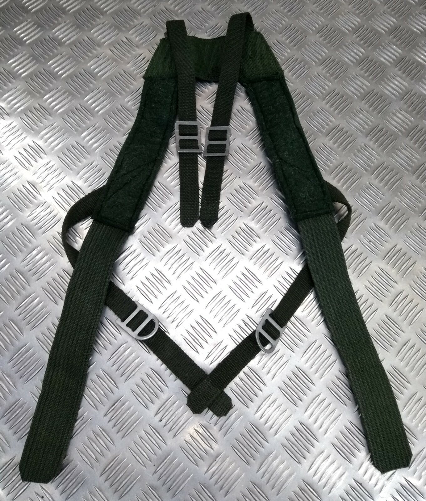 Genuine Vintage Issue Green Web Yoke / Suspender / Brace Harness HDRSL