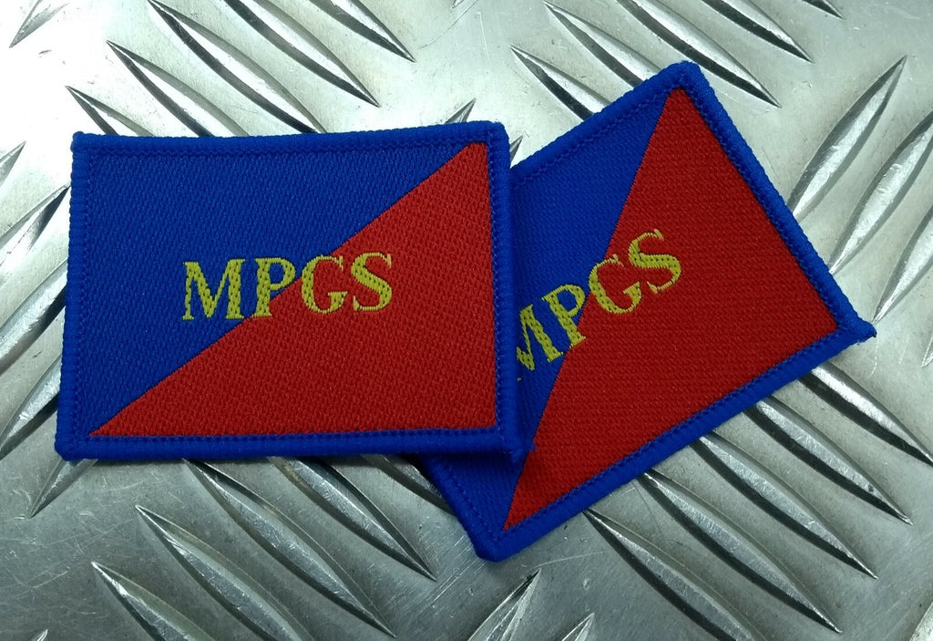 British MPGS TRF Patch/Badge NEW X2