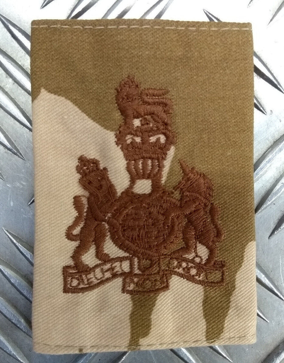 British Army Desert Camo Sergeant Major Warrant Officer C1 Rank Slide Epaulette