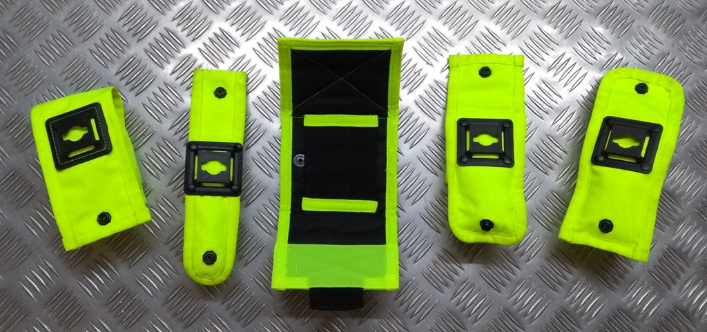Aegis Pouch Set 5 PC Hi Viz Molle Vest Accessory Pouches Twist Click Interlock