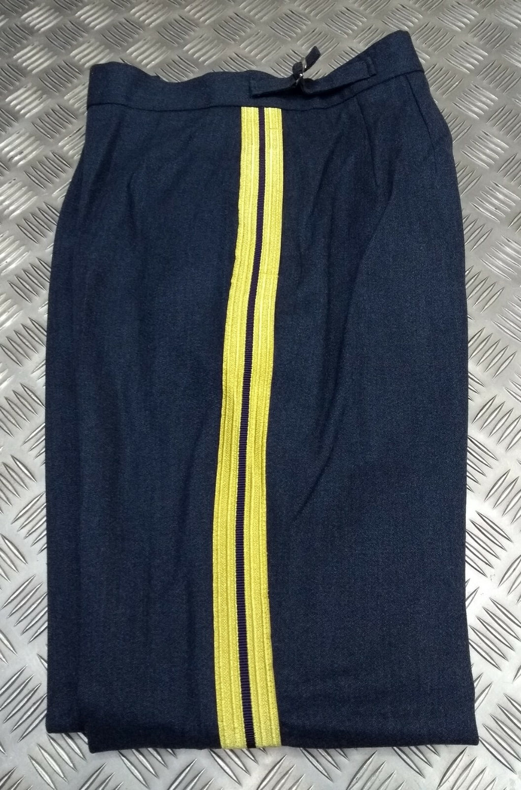 Bands Slacks RAF Royal Air Force Blue Grey with Stripes Musician & Bandmasters No9 W30"