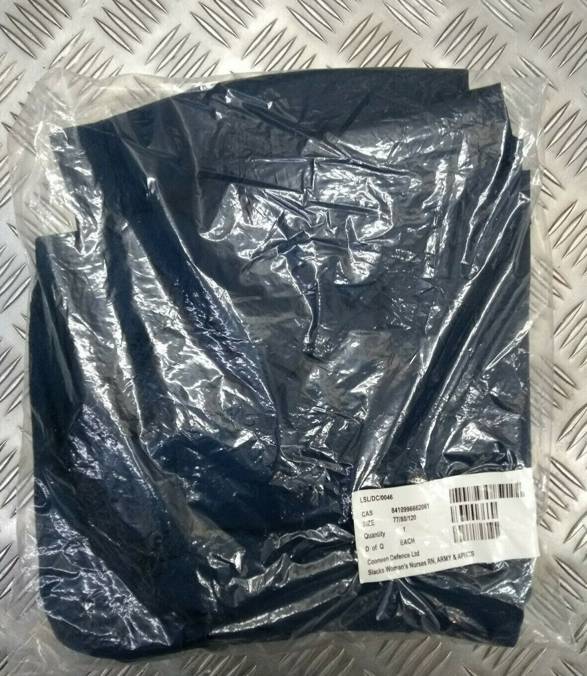 Woman's Nurses Slacks Royal Navy, Tri-Service Blue, Waist 88cm New