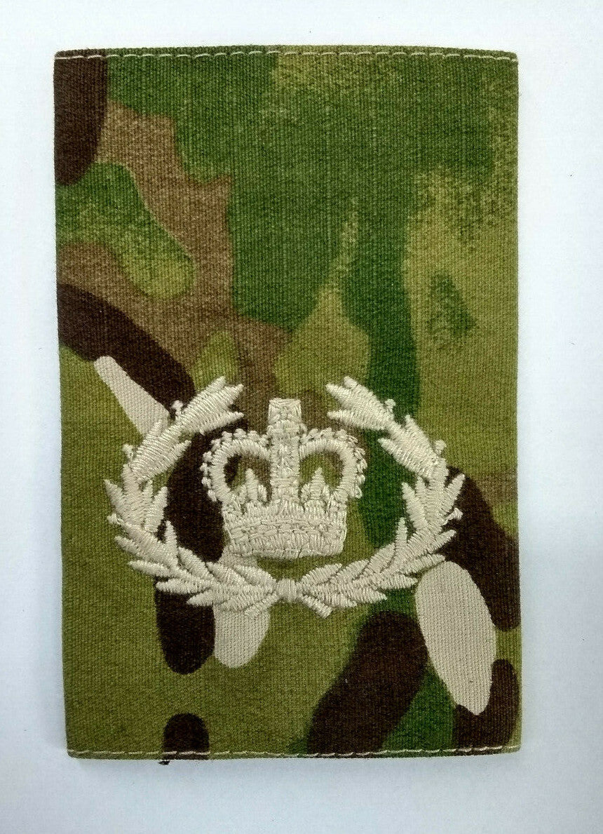 MTP Camo Regimental Quarter Master Sergeant Rank Slide British Army