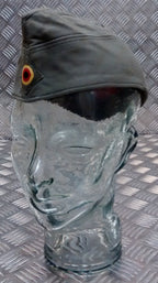 Genuine German Army Bundeswehr Moleskin Forage / Envelope Hat, Green Size 56cms