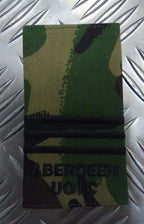 Genuine British Army "Aberdeen UOTC" DPM Camo Rank Slide Various Ranks (AUOTC)
