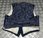 RAF Vintage Mess Dress Waistcoat Royal Air Force Blue Grey Colour Q/C Buttons