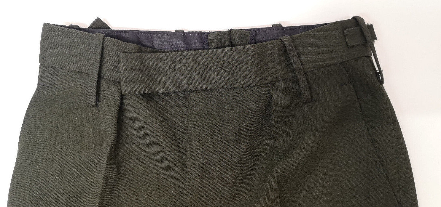 British Army Old Pattern Green Barrack Dress Trousers