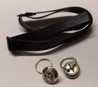 British Service Dress Hat Visor Cap Chinstrap And Button Set